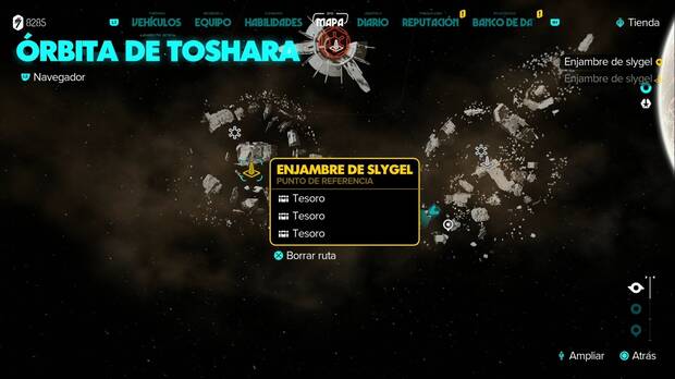 Star Wars Outlaws - Tesoros en la órbita de Toshara: Enjambre de Slygel