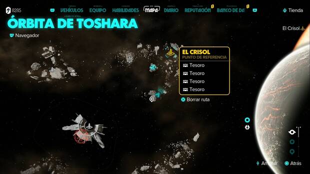 Star Wars Outlaws - Tesoros en la órbita de Toshara: El crisol
