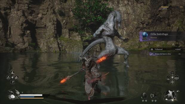 Black Myth: Wukong - Localización de la rareza Orbe hidrófugo