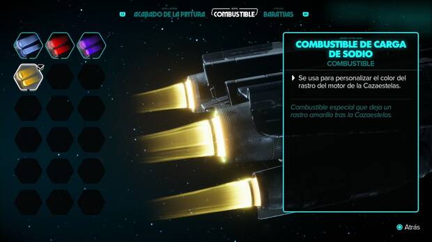 Star Wars Outlaws - Combustible de carga de sodio