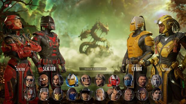 Sektor y Cyrax se suman a la lista de personajes que son jugables y tienen kameos: podrás formar pareja con los ciborg clásicos.