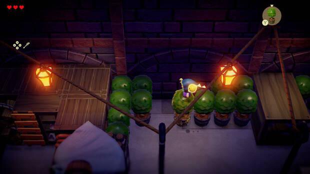 The Legend of Zelda: Echoes of Wisdom - Usar los arbustos decorativos