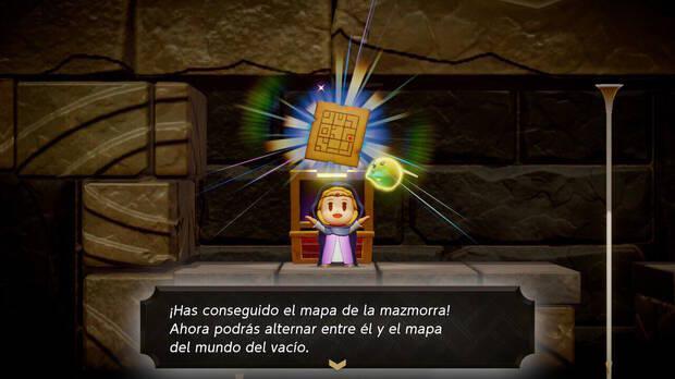 The Legend of Zelda: Echoes of Wisdom - Ruinas de Sudelia, mapa de la mazmorra
