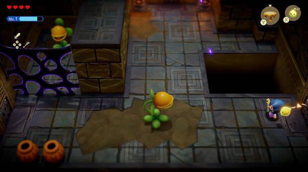 The Legend of Zelda: Echoes of Wisdom - Ruinas de Sudelia, sala de los tres baba deku