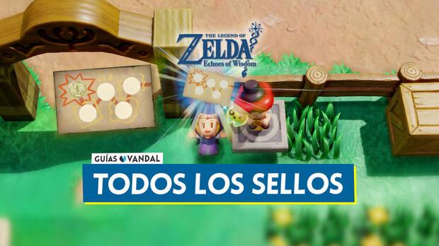The Legend of Zelda: Echoes of Wisdom - Todos los sellos y cómo conseguirlos