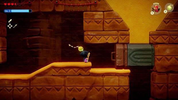 The Legend of Zelda: Echoes of Wisdom - Tirar del tapón para despejar la entrada de la cripta gerudo