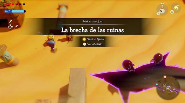 The Legend of Zelda: Echoes of Wisdom - Misión La brecha de las ruinas