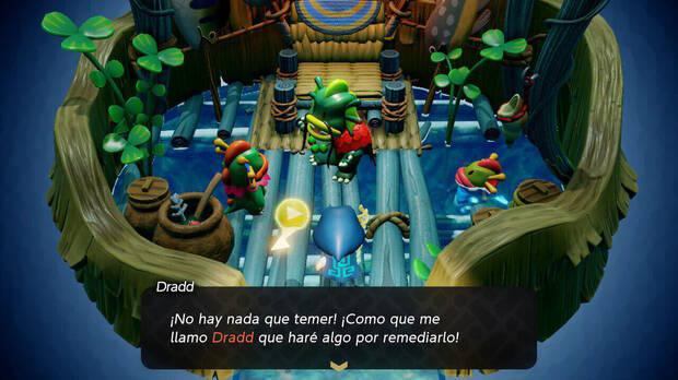 The Legend of Zelda: Echoes of Wisdom - Casa de Dradd, líder de los zora fluviales