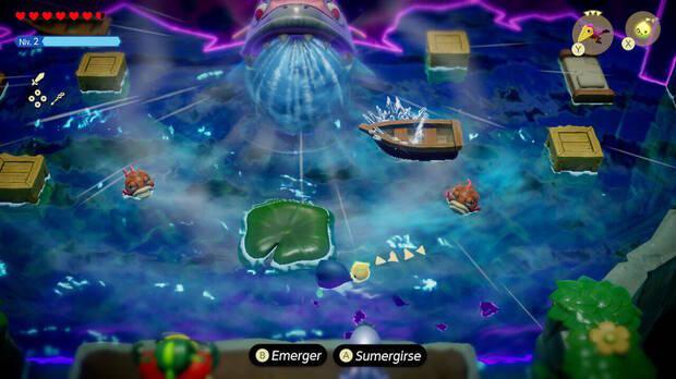 The Legend of Zelda: Echoes of Wisdom - Combate contra el jefe falso Jabu-Jabu