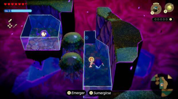 The Legend of Zelda: Echoes of Wisdom - Localización de los Compañeros de Tri #01 en el vacío del río zora
