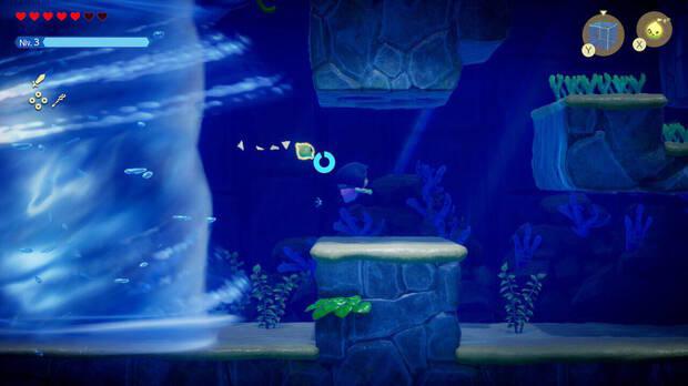 The Legend of Zelda: Echoes of Wisdom - Ruinas de Jabul - Escapar del gran tornado de Vóctex