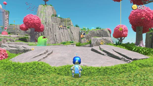 Astro Bot - Localización del bot #02 en Jardín Celestial