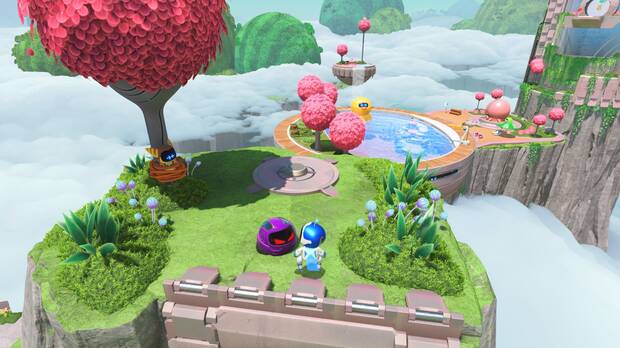 Astro Bot - Localización del bot #03 en Jardín Celestial
