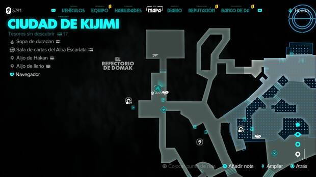 Star Wars Outlaws - Tesoros de Kijimi: ubicación del cuaderno de datos sobre Puerta cerrada