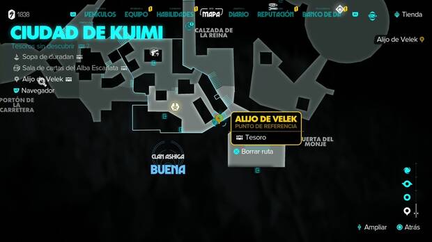 Star Wars Outlaws - Tesoros de Kijimi: Alijo de Velek