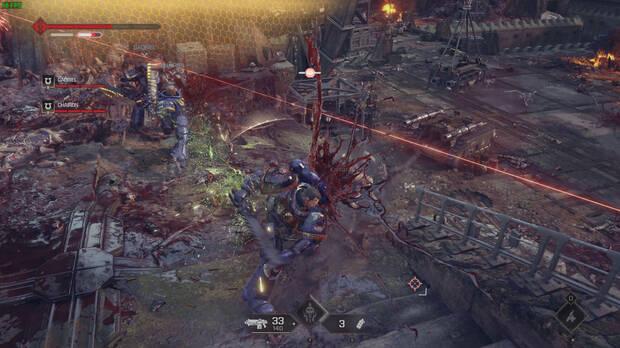 Aunque en un primer momento pueda recordaros a Gears of Wars, Spacer Marine 2 es m�s bien un hack & slash trepidante y muy divertido.