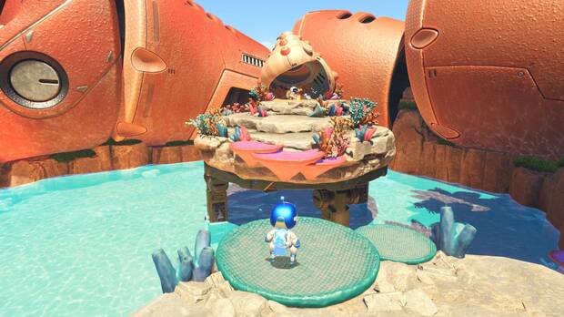 Astro Bot - Localización del bot #02 en Cala cangrejo