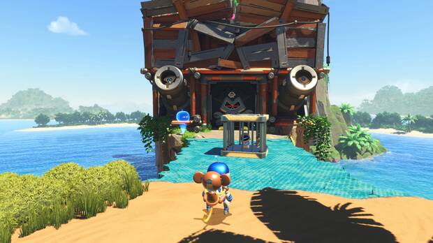 Astro Bot - Localización del bot #04 en Cala cangrejo