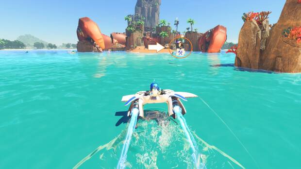 Astro Bot - Localización de la pieza de rompecabezas #01 en Cala cangrejo