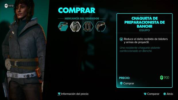 Star Wars Outlaws - Equipo: Chaqueta de preparacionista de Banchii
