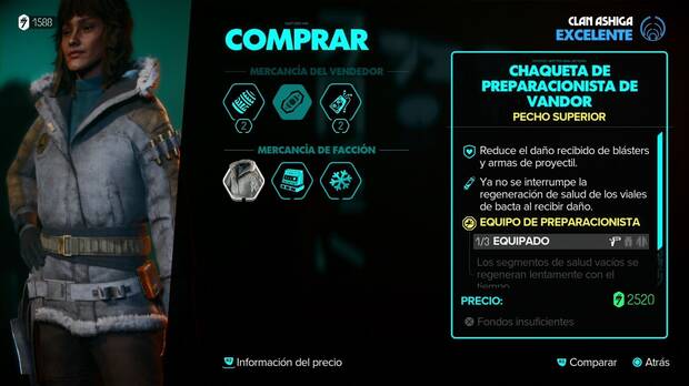 Star Wars Outlaws - Equipo: Chaqueta de preparacionista de Vandor