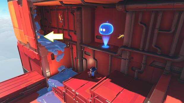 Astro Bot - Localización del bot #01 en Aeroclub