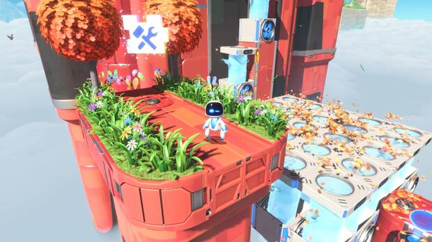 Astro Bot - Localización de la pieza de rompecabezas #02 en Aeroclub