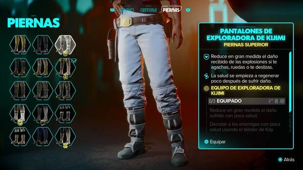 Star Wars Outlaws - Equipo: Pantalones de exploradora de Kijimi