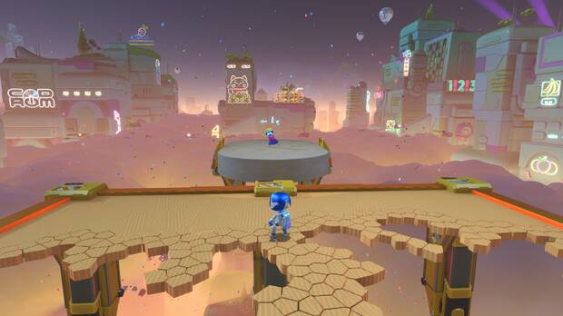 Astro Bot - Localización del bot #01 en Arenas movedizas 2