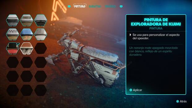 Star Wars Outlaws - Pintura de exploradora de Kijimi