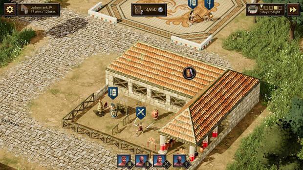 Si te gusta Gladiator y Spartacus este juego de estrategia y gestin puede ser para ti: GladiatorsofCitadelum Imagen 2