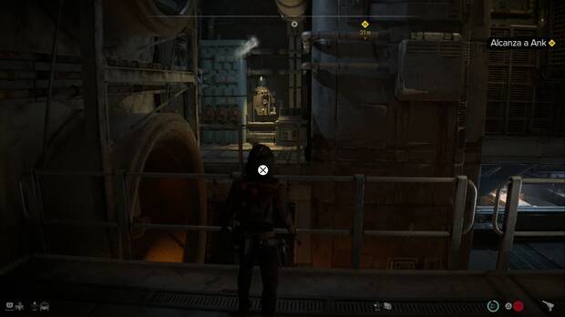 Star Wars Outlaws - Huida: interruptor que apaga los ventiladores