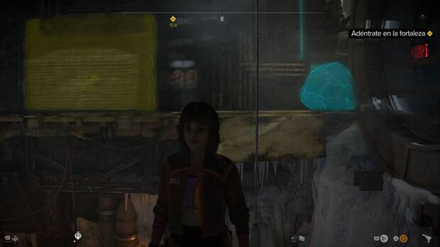 Star Wars Outlaws - El enjambre: roca destruible en la chimenea de roca de los ventiladores