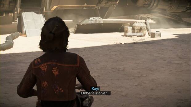 Star Wars Outlaws - Compañeros: Kay decide ir a buscar a Hoss a la cantina
