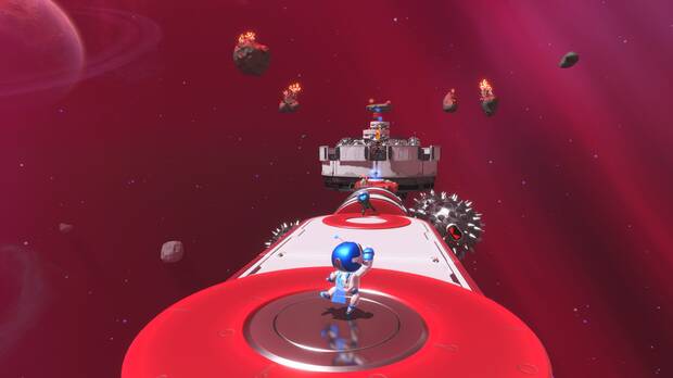 Astro Bot - Localización del bot #01 en Furia sobre ruedas