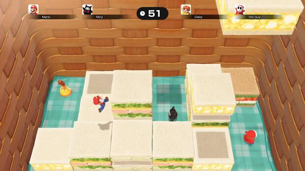 Quiz� la muestra fue peque�a, pero Jamboree parece estar obsesionado con los minijuegos de comida.