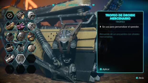 Star Wars Outlaws - Trofeo de droide mercenario