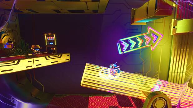 Astro Bot - Localización del bot #03 en Casino a cámara lenta