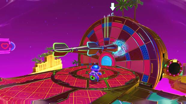 Astro Bot - Localización del bot #07 en Casino a cámara lenta