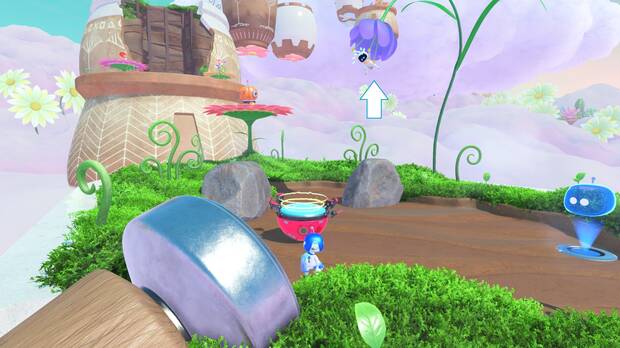 Astro Bot - Localización del bot #01 en Paseo en globo
