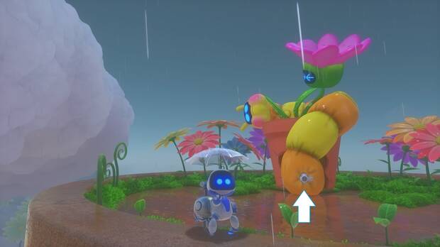 Astro Bot - Localización del bot #04 en Paseo en globo