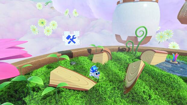 Astro Bot - Localización de la pieza de rompecabezas #02 en Paseo en globo