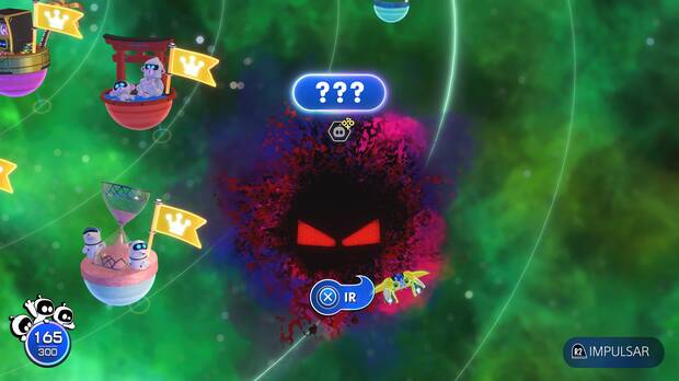 Astro Bot - Entrada del nivel Lady Venomara del Mundo 3 Camino Silbante