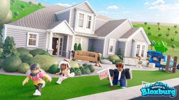 Captura de Welcome to Bloxburg en Roblox.
