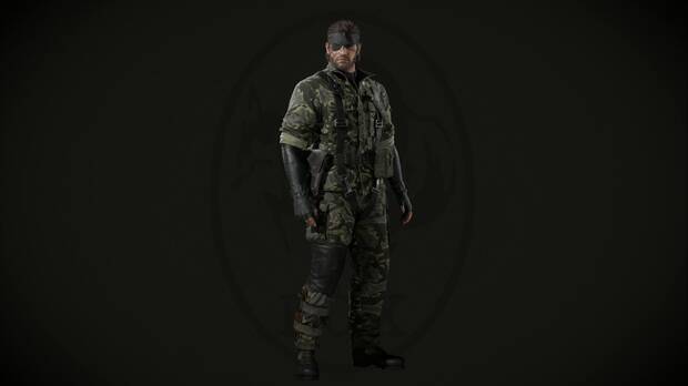 Metal Gear Solid Delta - Uniformes, serpiente