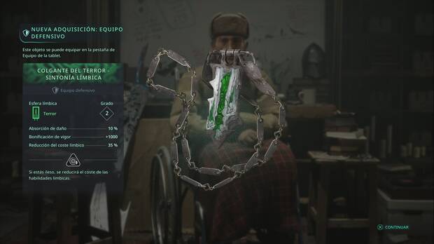 Hell is Us - Equipo defensivo, Colgante del terror - Sintonía límbica