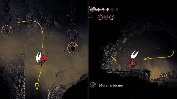 Hollow Knight Silksong - Cómo conseguir Metal artesano 04