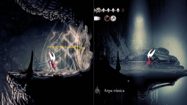 Hollow Knight Silksong - Cómo conseguir Arpa rúnica 01