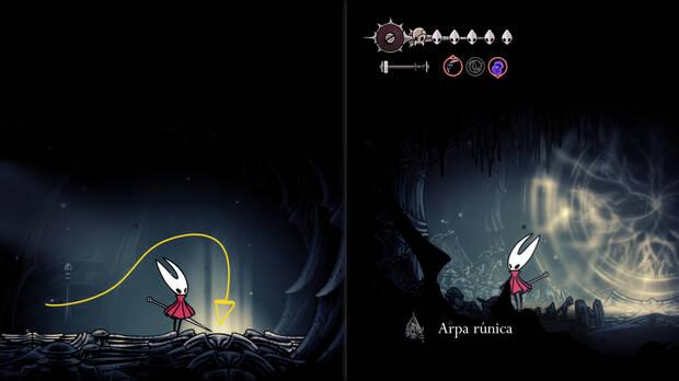 Hollow Knight Silksong - Cómo conseguir Arpa rúnica 02