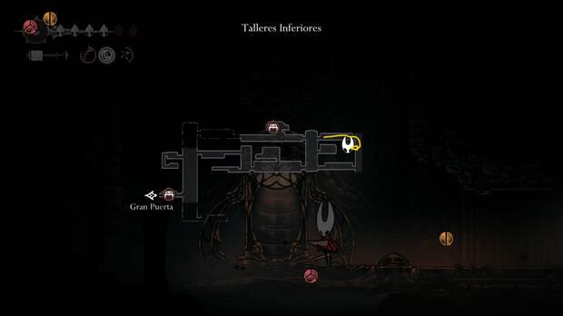 Hollow Knight Silksong - Ubicacin en el mapa de la Estacin Ventrica 01